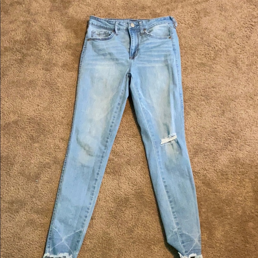 Aeropostale’s high waisted ankle jeggings